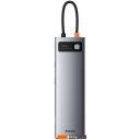 USB-хабы и док-станции Baseus Metal Gleam Series 11-in-1 Multifunctional HUB Type-C Hub Docking Station CAHUB-CT0G