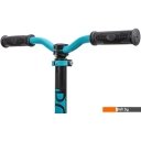 Самокаты Novatrack Polis 230 Pro 230.POLIS.BL20 (черный/бирюзовый)