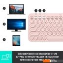 Клавиатуры Logitech Multi-Device K380 Bluetooth (розовый)