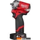 Шуруповерты, гайковерты, электроотвертки Milwaukee M12 FIW38-422X 4933464613 (с 2-мя АКБ, кейс)