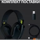 Наушники и гарнитуры Logitech G435 Lightspeed (черный/неоновый желтый)