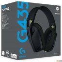 Наушники и гарнитуры Logitech G435 Lightspeed (черный/неоновый желтый)