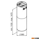 Вытяжки MAUNFELD Lee Isla sensor 39 (черный)