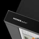 Вытяжки HOMSair Flat 60 Glass (черный)