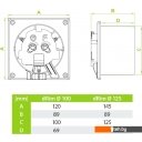 Вытяжная и приточная вентиляция airRoxy dRim 125HS-C177