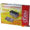 Мангалы, грили, барбекю КЕДР плюс Мангал-дипломат + 6 шампуров