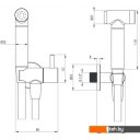 Душевые системы и гарнитуры Deante Bidetta ANW 051B