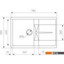 Кухонные мойки Zigmund & Shtain Rechteck 780 (швейцарский шоколад)