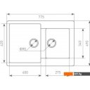 Кухонные мойки Zigmund & Shtain Rechteck 400.275 (млечный путь)