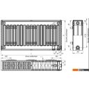 Радиаторы отопления Лидея ЛУ 22-509 500x900