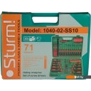 Наборы инструментов Sturm 1040-02-SS10 (71 предмет)