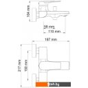 Смесители Wasserkraft Lopau 3201
