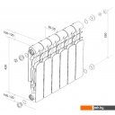 Радиаторы отопления Royal Thermo Revolution Bimetall 350 (7 секций)