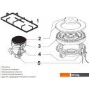 Варочные панели Korting HGG 4825 CTB