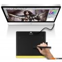 Графические планшеты Huion 680TF (черный/желтый)