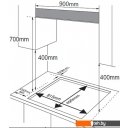 Варочные панели Akpo PGA 905 WGC-T BL