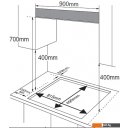 Варочные панели Akpo PGA 905 WGC-T BL