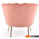 Кресла Halmar Amorinito (светло-розовый/золотой)