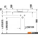 Умывальники Duravit Cape Cod 2340430000