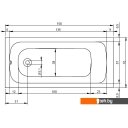 Ванны Riho Dola 150x70 BB29005 (с каркасом)