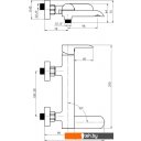 Смесители Rubineta Ultra-10/K (SW) (черный)