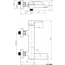 Смесители Rubineta Ultra-10/K (SW) (черный)