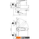 Смесители Rubineta Deli-10/K (SW) D1PK08