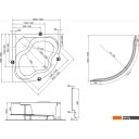 Экраны под ванну Ravak A 140 CZF1000AN0