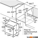 Духовые шкафы Bosch HSG636BB1