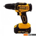 Шуруповерты, гайковерты, электроотвертки Denzel CDL-18-02BM (с 2-мя АКБ, кейс)