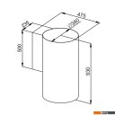 Вытяжки MAUNFELD Lee Wall sensor 39 (нержавеющая сталь)