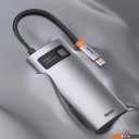 USB-хабы и док-станции Baseus Metal Gleam Series 4 in 1 Multifunctional Type-C CAHUB-CY0G