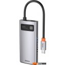 USB-хабы и док-станции Baseus Metal Gleam Series 4 in 1 Multifunctional Type-C CAHUB-CY0G