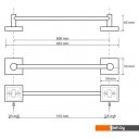 Аксессуары для ванной и туалета Bemeta Beta 132104042