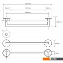 Аксессуары для ванной и туалета Bemeta Neo 104204055