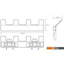 Аксессуары для ванной и туалета Bemeta Nero 135105210