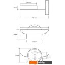 Аксессуары для ванной и туалета Bemeta Omega 104108042