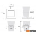 Аксессуары для ванной и туалета Bemeta Plaza 118110052