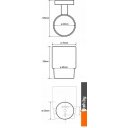 Аксессуары для ванной и туалета Bemeta Trend-i 104110018D