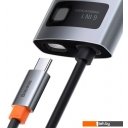 USB-хабы и док-станции Baseus Metal Gleam Series 6-in-1 Multifunctional USB Type C CAHUB-CW0G