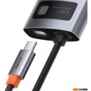 USB-хабы и док-станции Baseus Metal Gleam Series 6-in-1 Multifunctional USB Type C CAHUB-CW0G