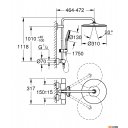 Душевые системы и гарнитуры Grohe Rainshower SmartActive 310 Mono 26648LS0