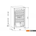Винные шкафы MAUNFELD MFWC-85D28
