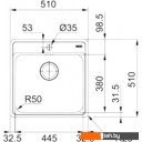 Кухонные мойки Franke BCX 210-51 TL