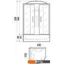 Душевые кабины River Temza 150/150/55 ТН