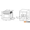 Духовые шкафы MAUNFELD MEOC708PS