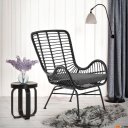 Кресла Halmar Ikaro 2 (черный/серый)
