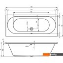 Ванны Riho Carolina 190x80 (с ножками)