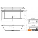 Ванны Riho Lusso 190x80 (с ножками)