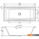 Ванны Riho Still Square 170x75 BR02005 (без ножек)